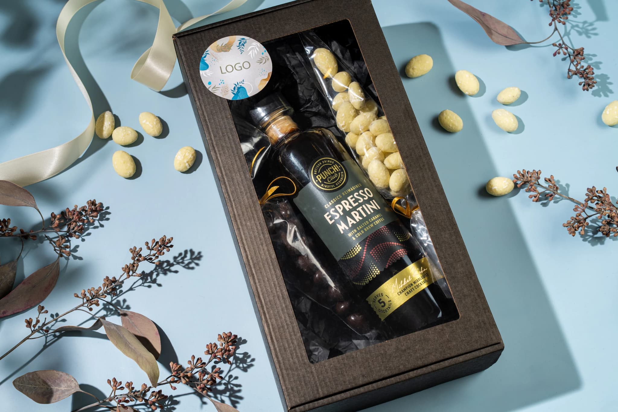 Gift PUNCH Martini Espresso without logo biscuit