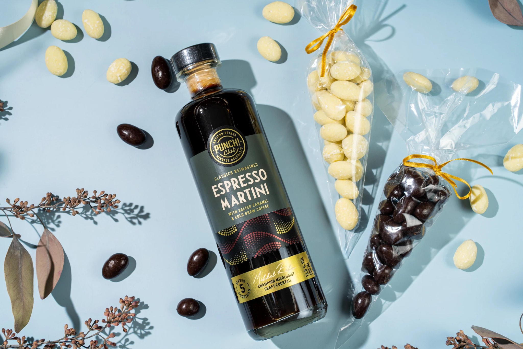 Gift PUNCH Martini Espresso without logo biscuit — 2
